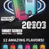 Bang 20000 Puffs Dual Mesh 雙網拋棄式電子煙 歐美爆款